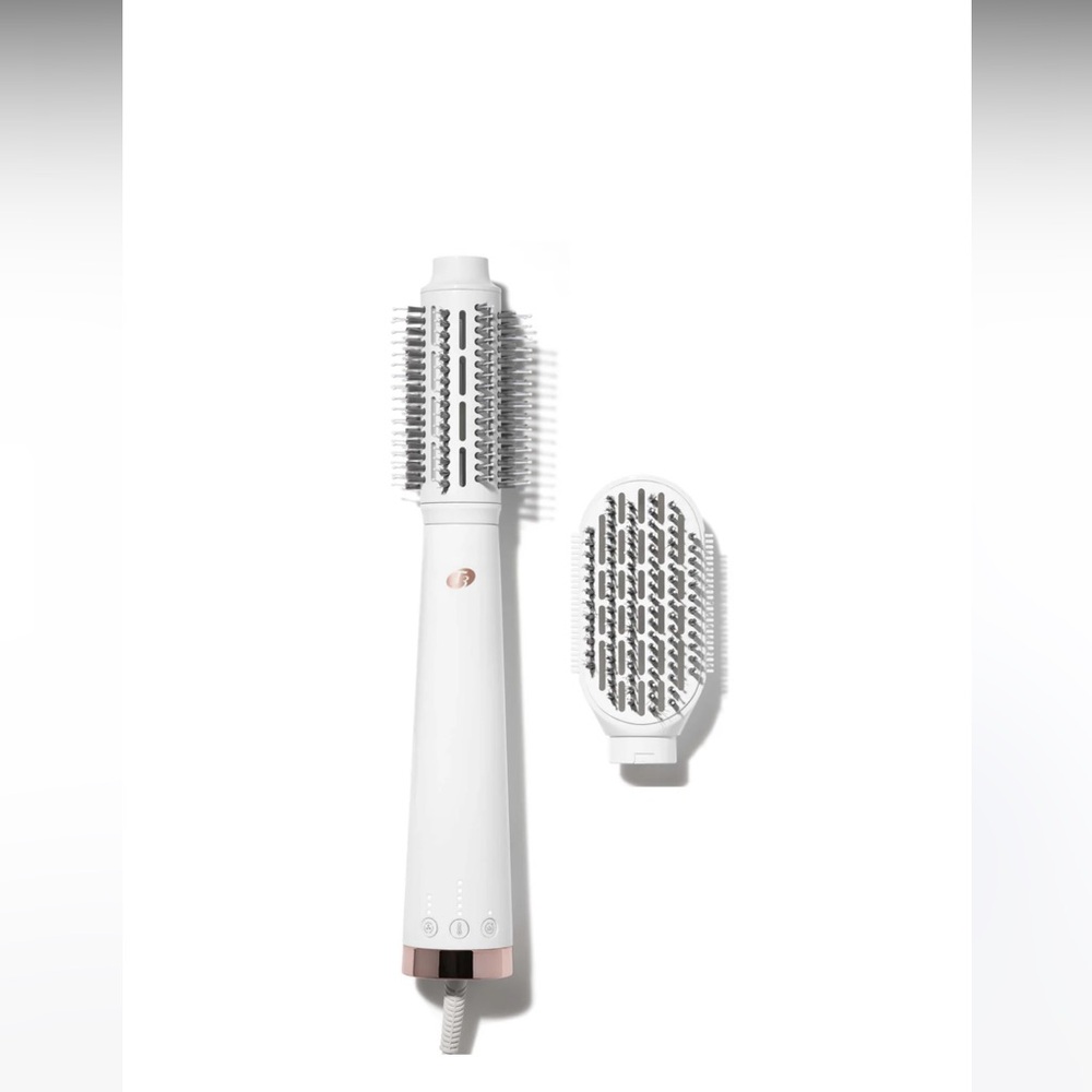 BRAND NEW AIREBRUSH DUO Dual-Attachment Blow Dry Brush